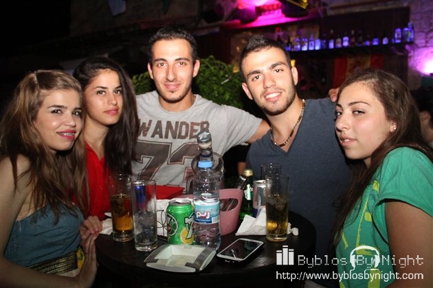 Saturday Night at Garden Pub, Byblos